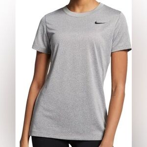 Nike Women's Gray Short Sleeve Tee